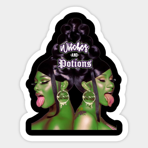 WAP Witches and Potions Halloween Spooky Season Sticker by thecelebrationlab